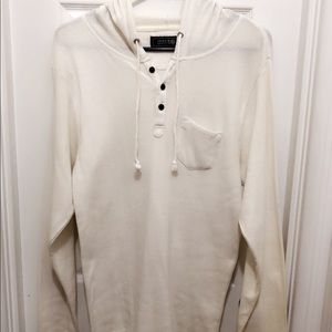 Inner Sanctum men’s white hoodie